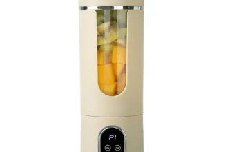 IPRee 530ml kabelloser tragbarer Entsafter 1300mAh Doppelbatterie 12 Messer 4 Geschwindigkeiten Type-C aufladbar Smoothi