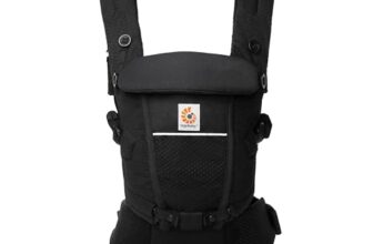 Ergobaby Adapt Babytrage für Neugeborene ab Geburt 0–48 Monate