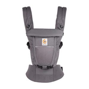 Ergobaby Adapt Babytrage für Neugeborene ab Geburt 0–48 Monate