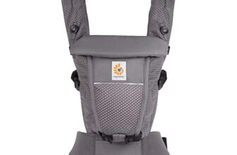 Ergobaby Adapt Babytrage für Neugeborene ab Geburt 0–48 Monate