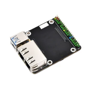 Mini-Erweiterungsplatine Raspberry Pi CM5 mit zwei Gigabit-Ethernet-Ports für Compute Module 5