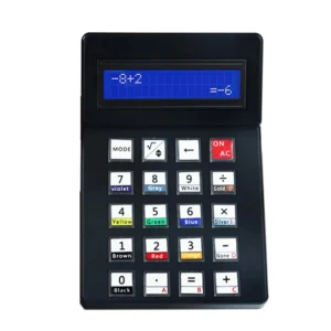 DIY-LCD1062-Elektronikrechner-Kit mit ABS-Gehäuse, Löttraining und Mikrocontroller-Experiment