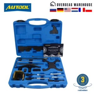 AUTOOL Engine Timing Flywheel Locking Tool Kit Compatible for Ford Mazda Camshaft 1.4 1.6 1.8 2.0 Di/TDCi/TDDi Engine