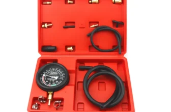 Auto Exhaust System Diagnostic Tool Exhaust Back Pressure Tester Set Car Exhaust Gas Pressure Gauge Exhaust Pipe Tester