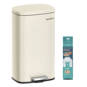 Mülleimer mit Softclose-Funktion, Sandbeige