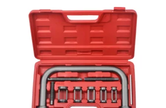 Car Engine Cylinder Head Valve Spring Compressor Remove Install Tool
