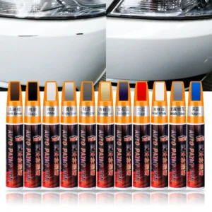Car Mending Fill Paint Pen Universal Car Scratch Repair Touch Up Pen for Peugeot 107 108 206 207 208 301 307 308 407 408 508 etc