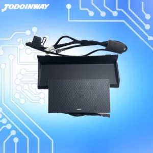 Car qi wireless charger for Jaguar F-Pace XF XE XFL 2017 2018 cordless charge panel charging adapter accessories for iphone 11