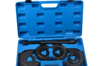 For Mercedes Benz 5pc Coil Spring Compressor Telescopic Repair Tool Kit Strut Tool W123 W124 W202 SK1076