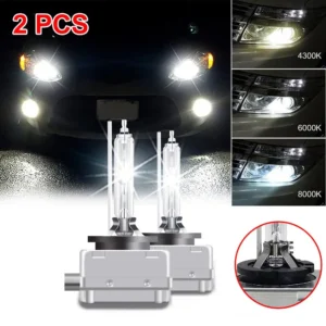 Free Shipping! 2PCS NEW D1S Car Headlight Bulb Kit 66140 66144 85410 85415 HID XENON Headlights Bulbs 4300K 6000K 8000K Set