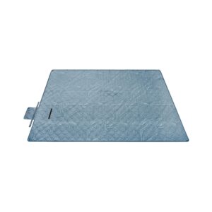Picknickdecke mit 4 Erdankern wasserdicht maschinenwaschbar faltbar, Blau / 300 x 200 cm