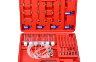 New Diesel Injector Flow Meter Test Kit Common Rail Adaptor Fuel Tester Set