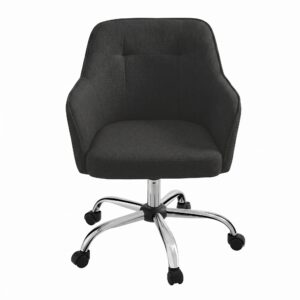 Homeoffice-Stuhl, Drehstuhl, Schreibtischstuhl, Schwarz