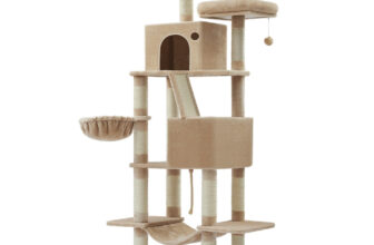 XXL-Katzenbaum 206 cm, Kamelbraun