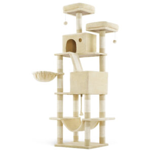 XXL-Katzenbaum 206 cm, Beige