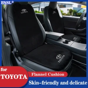 PNSL Car Seat Cover Protector Front Rear Seat Backrest Cushion Pad Mat for TOYOTA Yaris Alphard Prius Camry Auris C-HR series