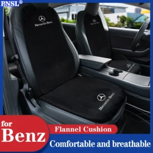 PNSL car Seat Cover Protector Front Rear Seat Backrest Cushion Pad Mat for Mercedes Benz A B C E M R S V CLA GLA class series