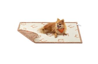 wasserdichte Hundedecke maschinenwaschbar, Beige / M (101 x 73 cm)