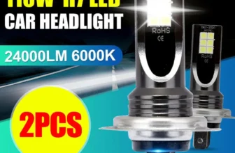 Perfect 360 degrees H7 110W 24000Lm LED Car Headlight Conversion Globes Bulbs Beam 6000K Kit lamp light bulbs Wholesale CSV