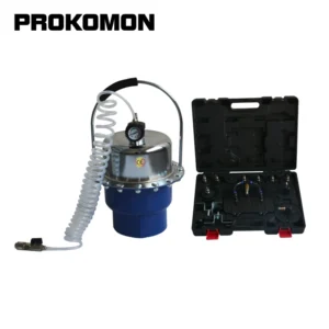 Pneumatic Air Pressure Brake Bleeder Kit Portable Bleeding Clutch Systems Valve Tool