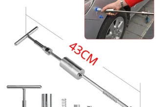 Tools Auto Repair Tool Car Dent Repair Dent Puller Kit 2 in 1 Slide Hammer Reverse Hammer Glue 43 cm long S
