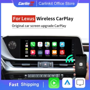 Wireless CarPlay & Android Auto Activator for Lexus NX ES US IS CT RX GS LS LX LC RC 2014-2020 Year Multimedia Navigation Coding