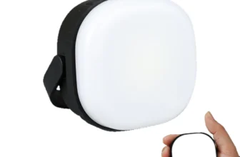 IPRee Mini Campinglicht wiederaufladbare magnetische Arbeitslampe mit eingebautem Lithium-Akku,wasserdichte Außereparatu