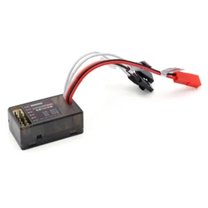 DumboRC 10A Bürstenregler 2S 3S 12V Zweiseitiger Geschwindigkeitsregler mit Bremse und LED-Steuerung für RC-Fahrzeug, Au