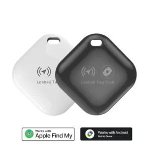 Loshall Minier GPS-Tracker Smart Tag Apple Android Dual-System Global Locator Haustier Brieftasche Koffer Auto Senioren
