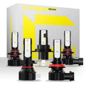 CYBERBEAM A900-C3 H4 / H7 / H11 / 9005 / 9006 Paar 50W Auto LED Scheinwerfer 10000LM LED Glühbirnen 6500K Weißes Licht L