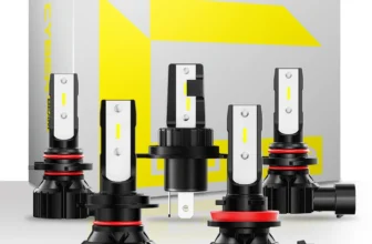 CYBERBEAM A900-C3 H4 / H7 / H11 / 9005 / 9006 Paar 50W Auto LED Scheinwerfer 10000LM LED Glühbirnen 6500K Weißes Licht L