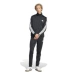 adidas Herren Sportswear Basic 3 Stripes Tricot Track Suit, Black, L