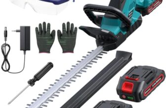 Akku-Heckenschere mit 2 * 2000mAh Akku, für MakIta-18V-Akku