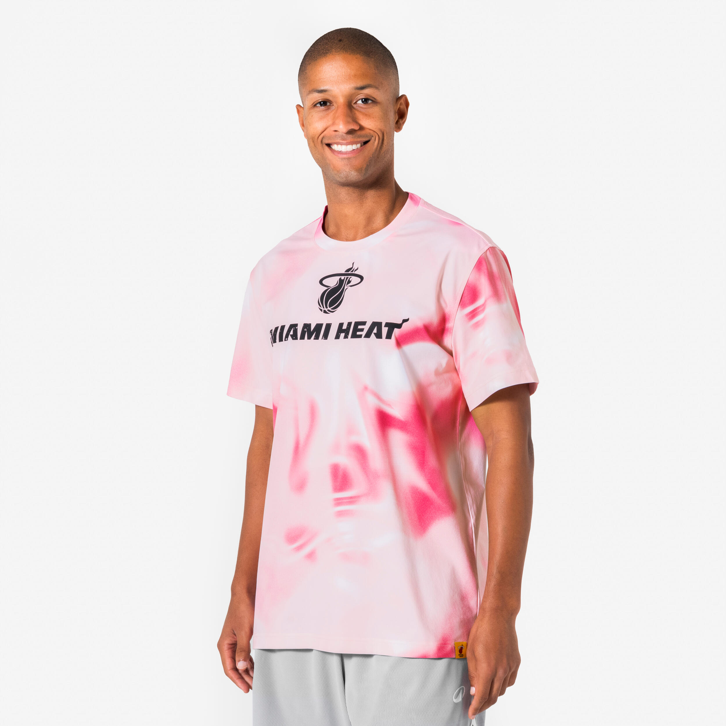 Damen/Herren Basketball T-Shirt NBA Miami – 900 rosa
