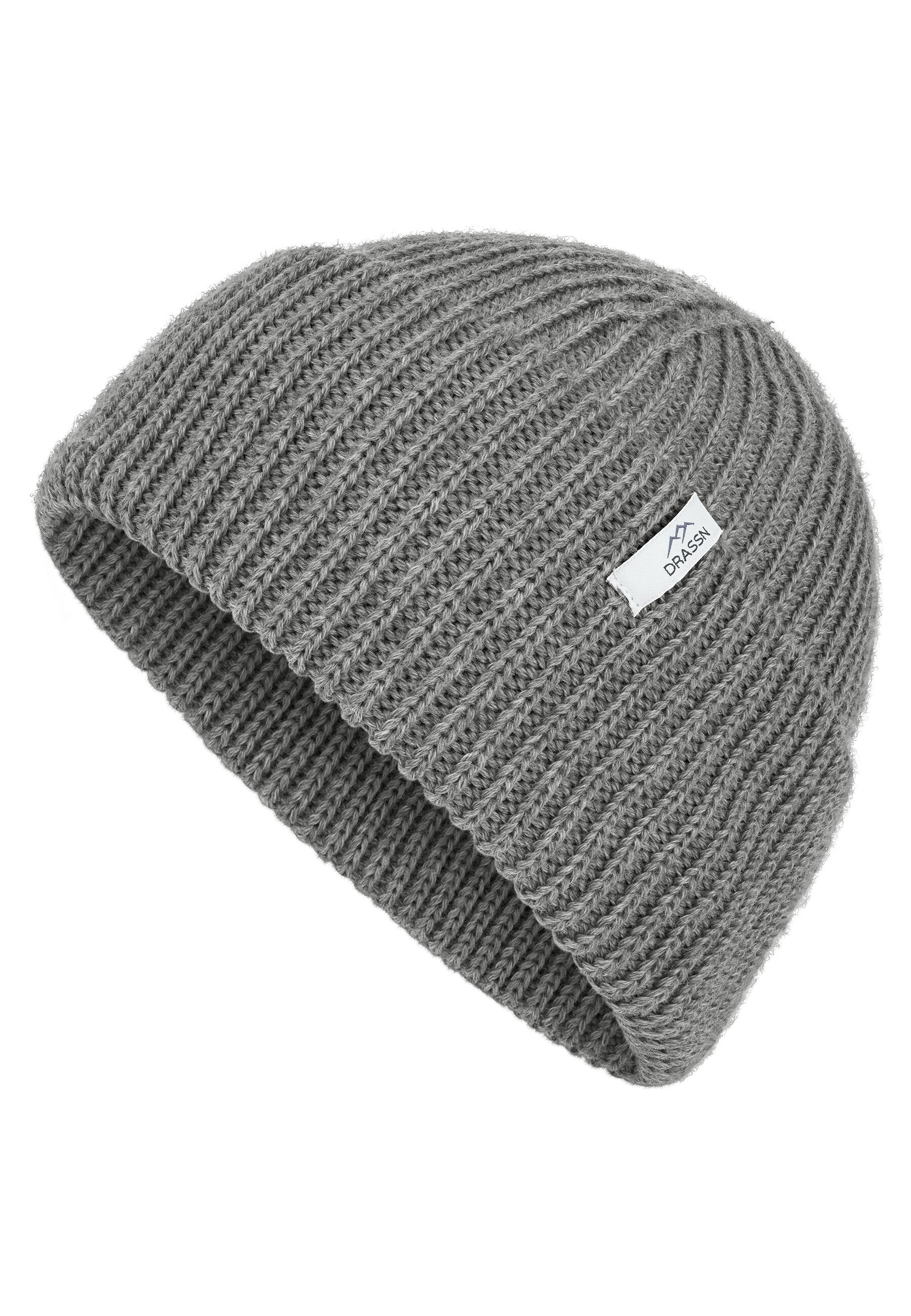 Merino Mütze Damen Herren Pfrentsch Grau