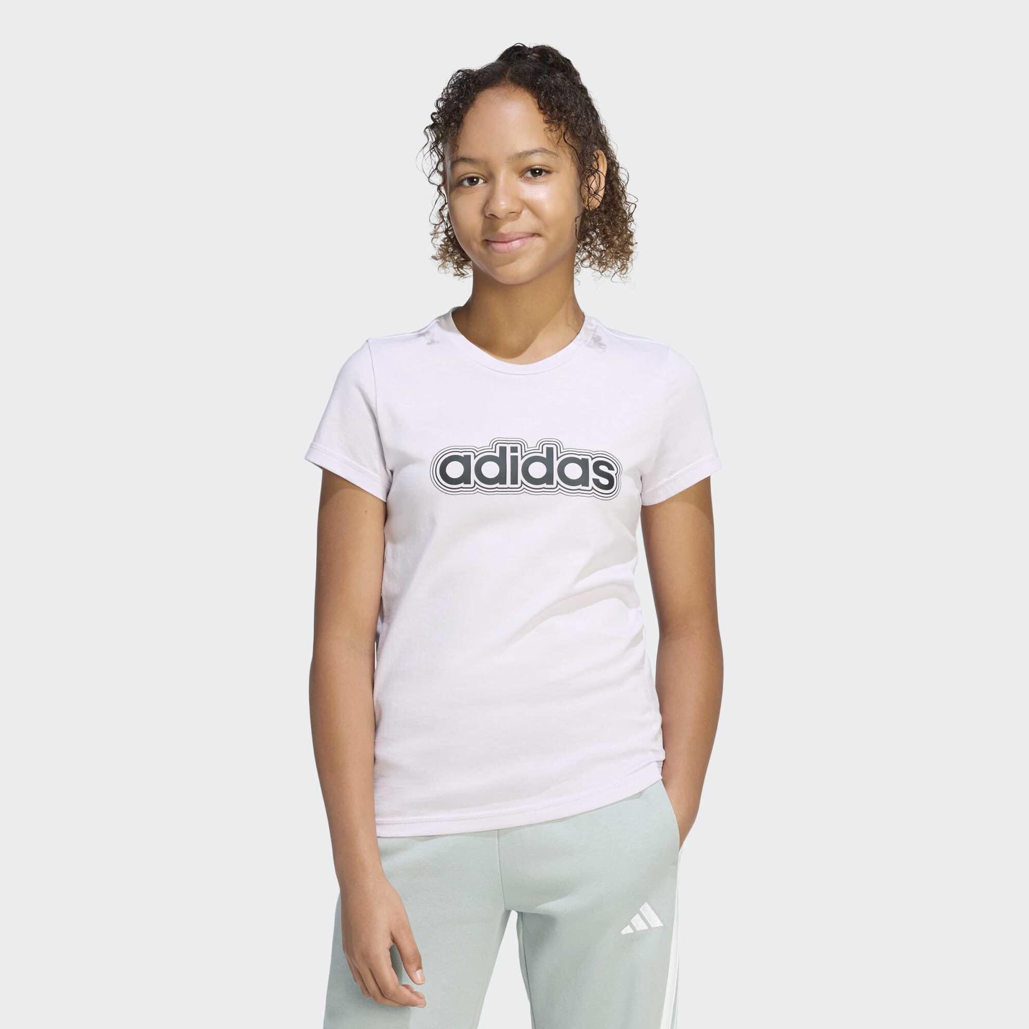 T-Shirt Kinder Baumwolle – hellrosa