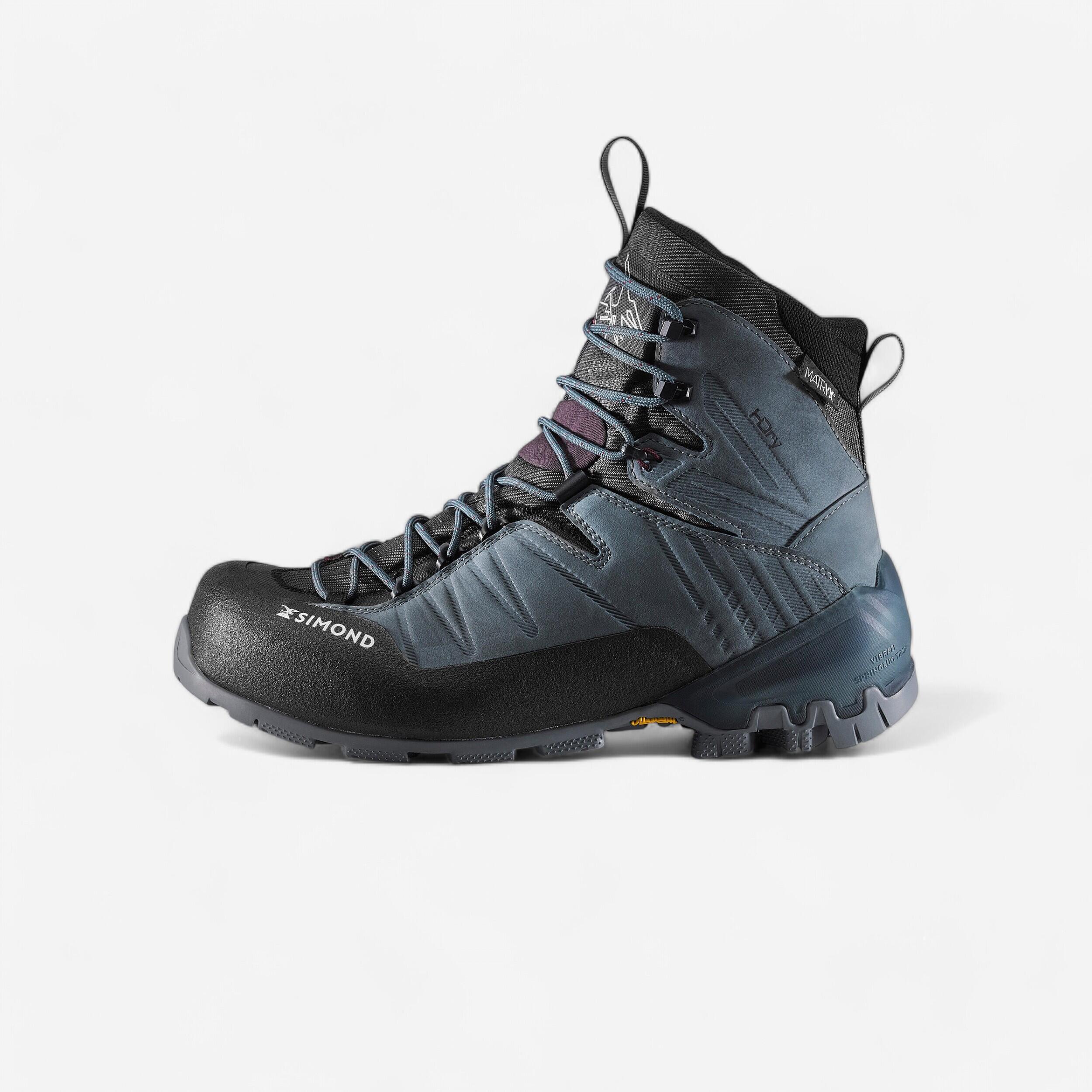 Trekkingschuhe Damen Leder wasserdicht HDry® Matryx® Vibram® – MT900