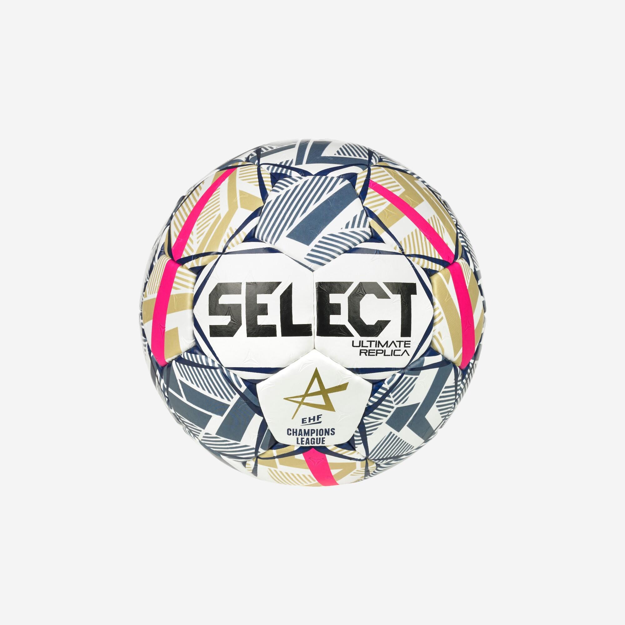 Handball Größe 1 – Ultimate Replica EHF CL v26 Trainingsball weiß