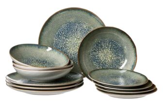Ritzenhoff & Breker Teller-Set Verde 12-tlg.