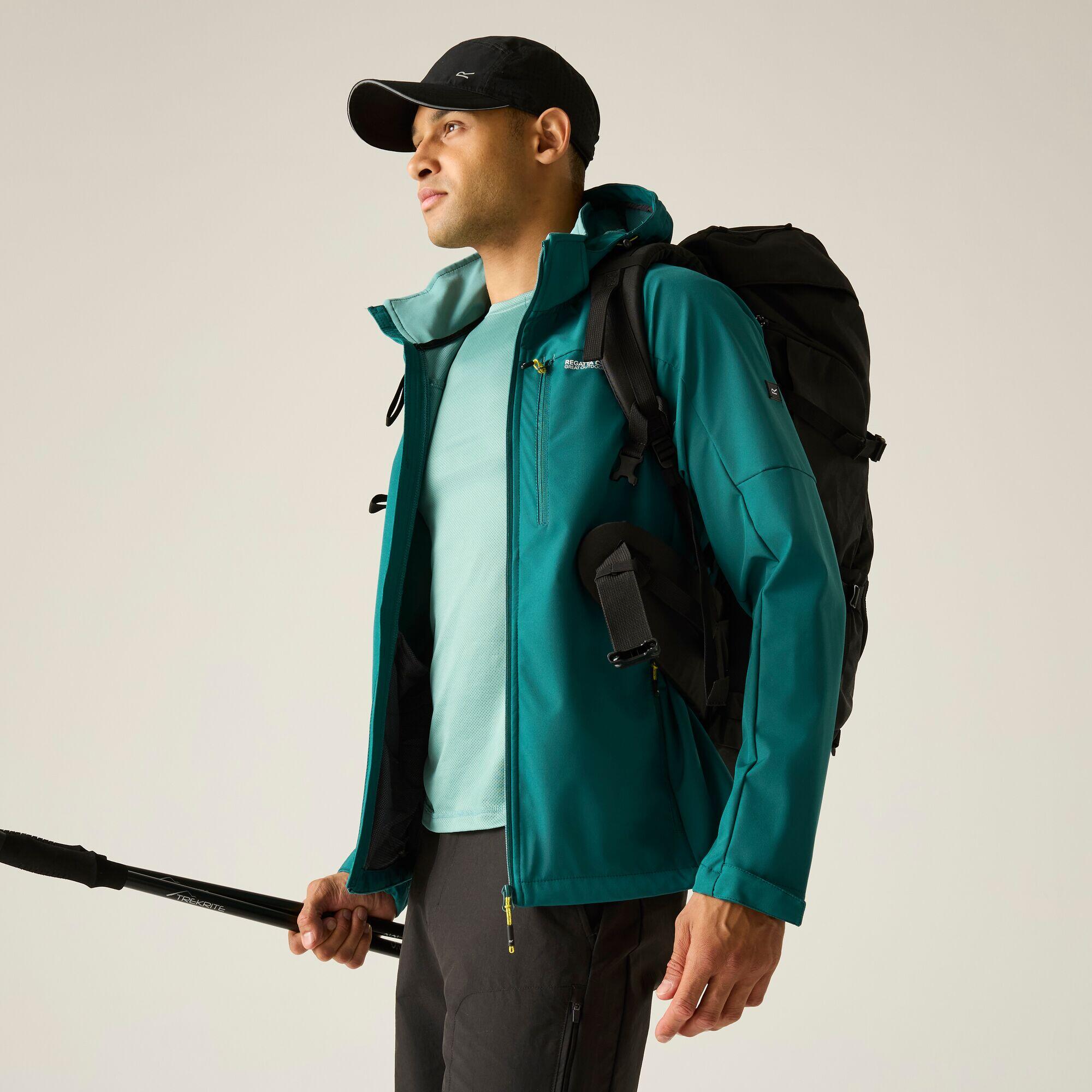 Arana Herren-Softshelljacke mit Kapuze, wasserdicht