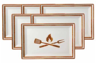 Ritzenhoff & Breker Platten Rusty 34 x 23 cm 6er Set
