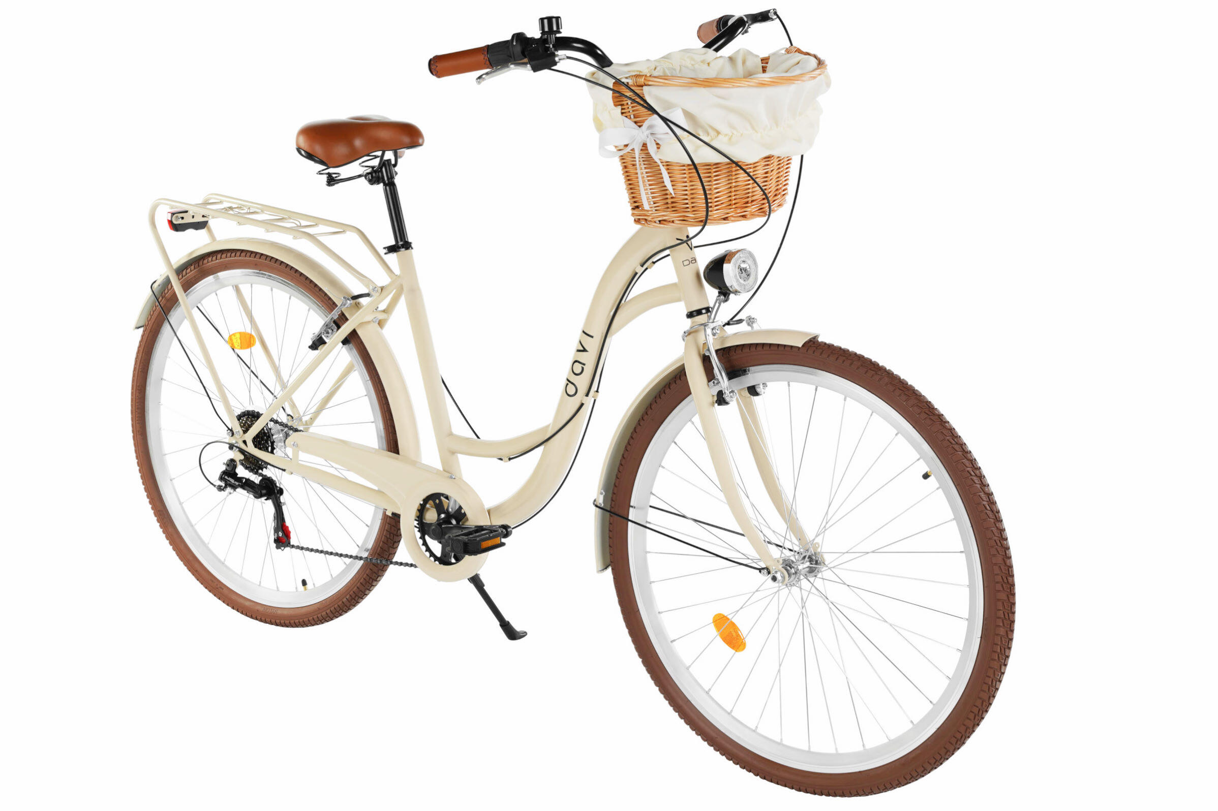 Damenfahrrad 28 Zoll Davi Emma Trend 18″ Shimano 7 Gänge 160-185 cm mit Korb