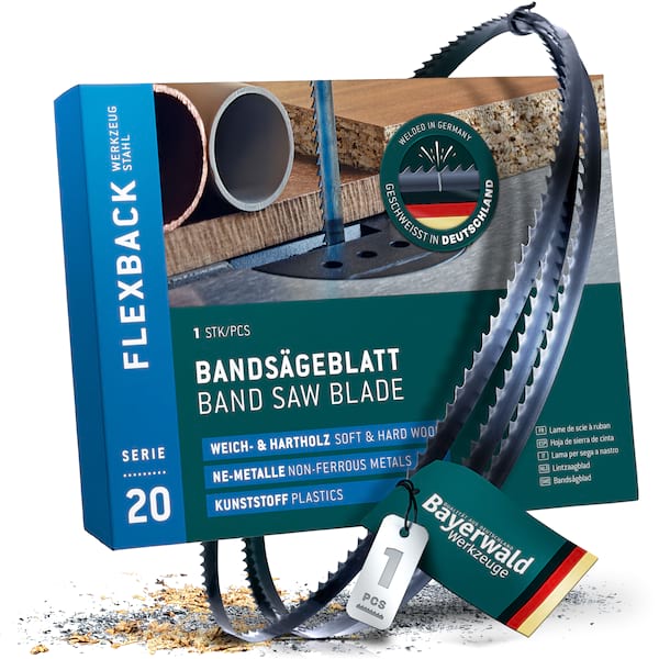 Bayerwald Holz Bandsägeblatt 3454 x 13 x 0.5 x 6 ZpZ
