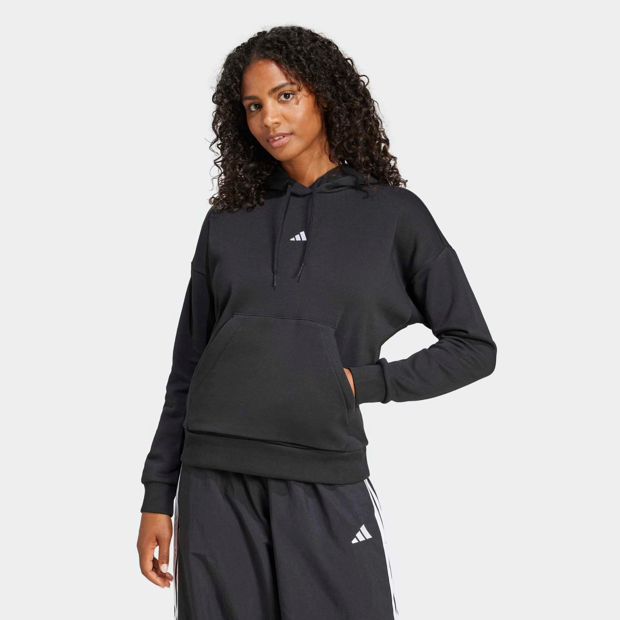 Sweatshirt Damen warm – schwarz