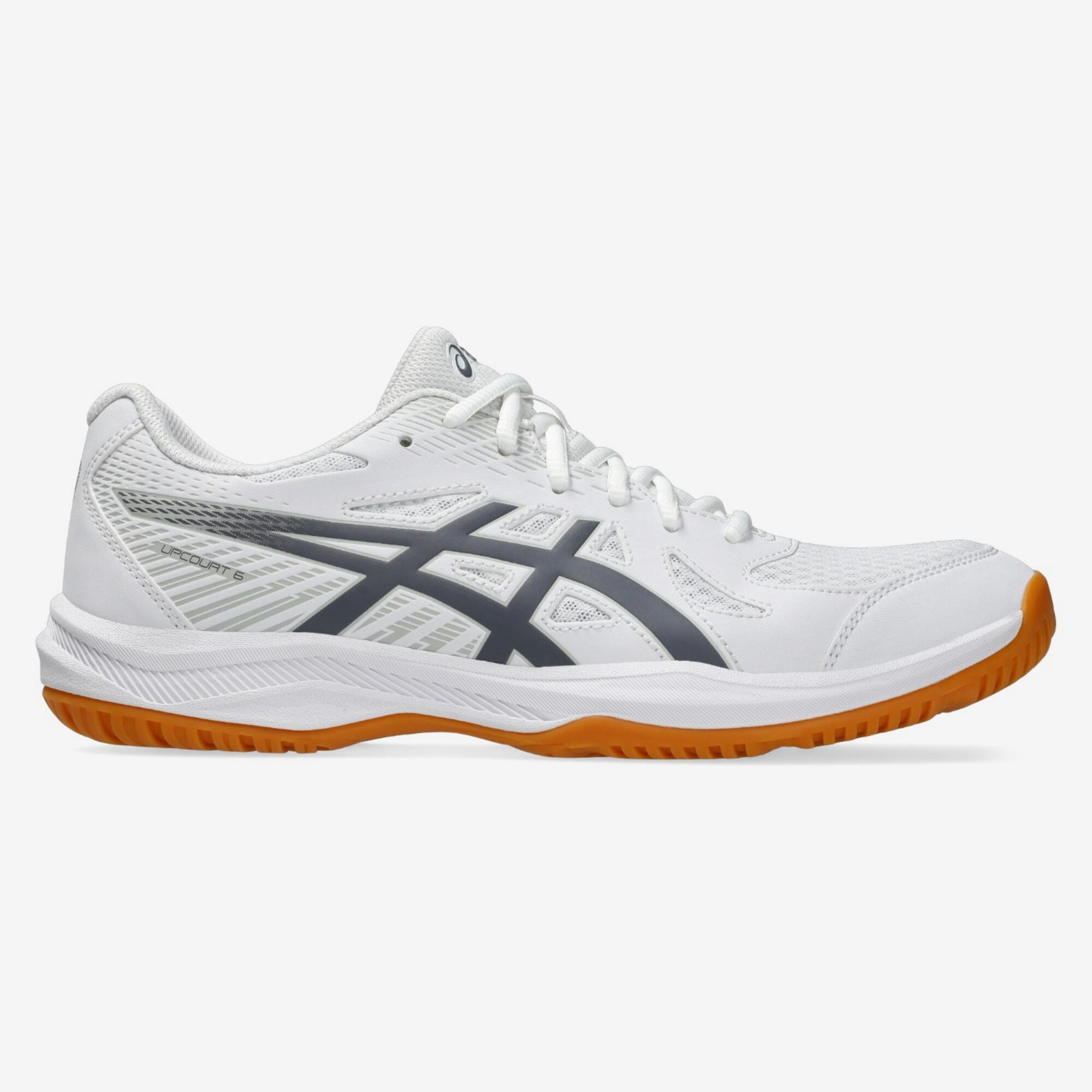 Damen/Herren Handballschuhe – ASICS Upcourt 6 weiß