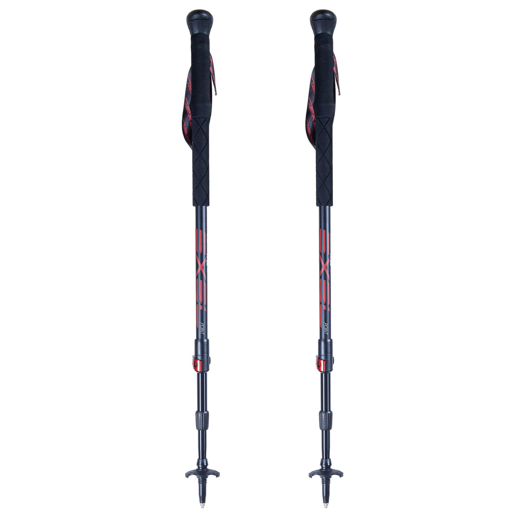 POINT Anti-Shock-Trekkingstöcke aus Aluminium