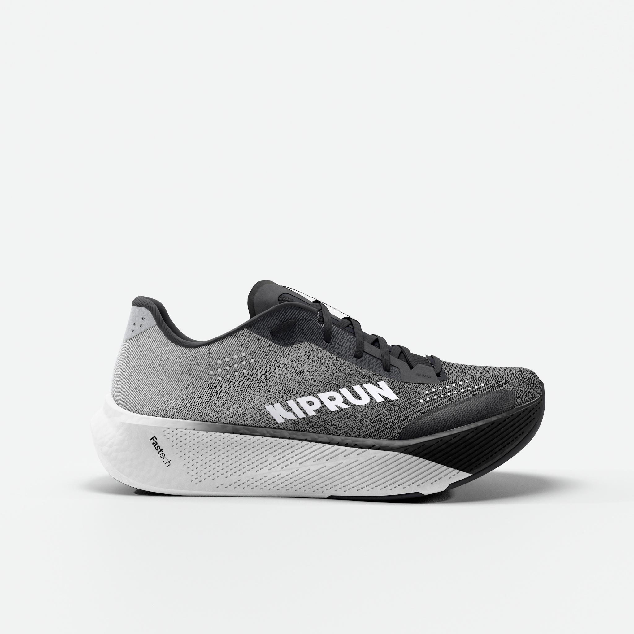 Laufschuhe Straße Damen – Kipride grau/schwarz