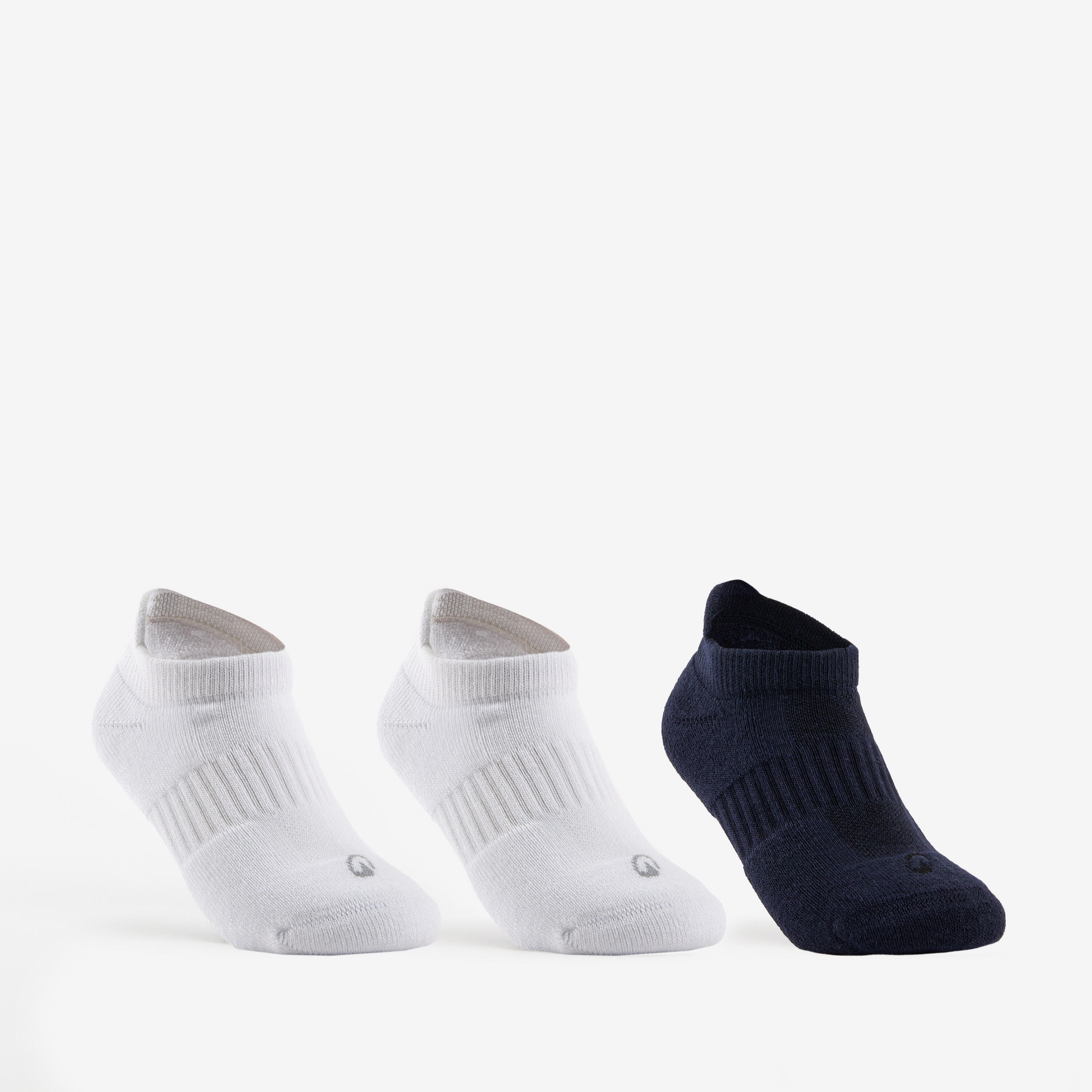 Kinder Tennissocken Low 3er Pack – RS500 weiß/schwarz