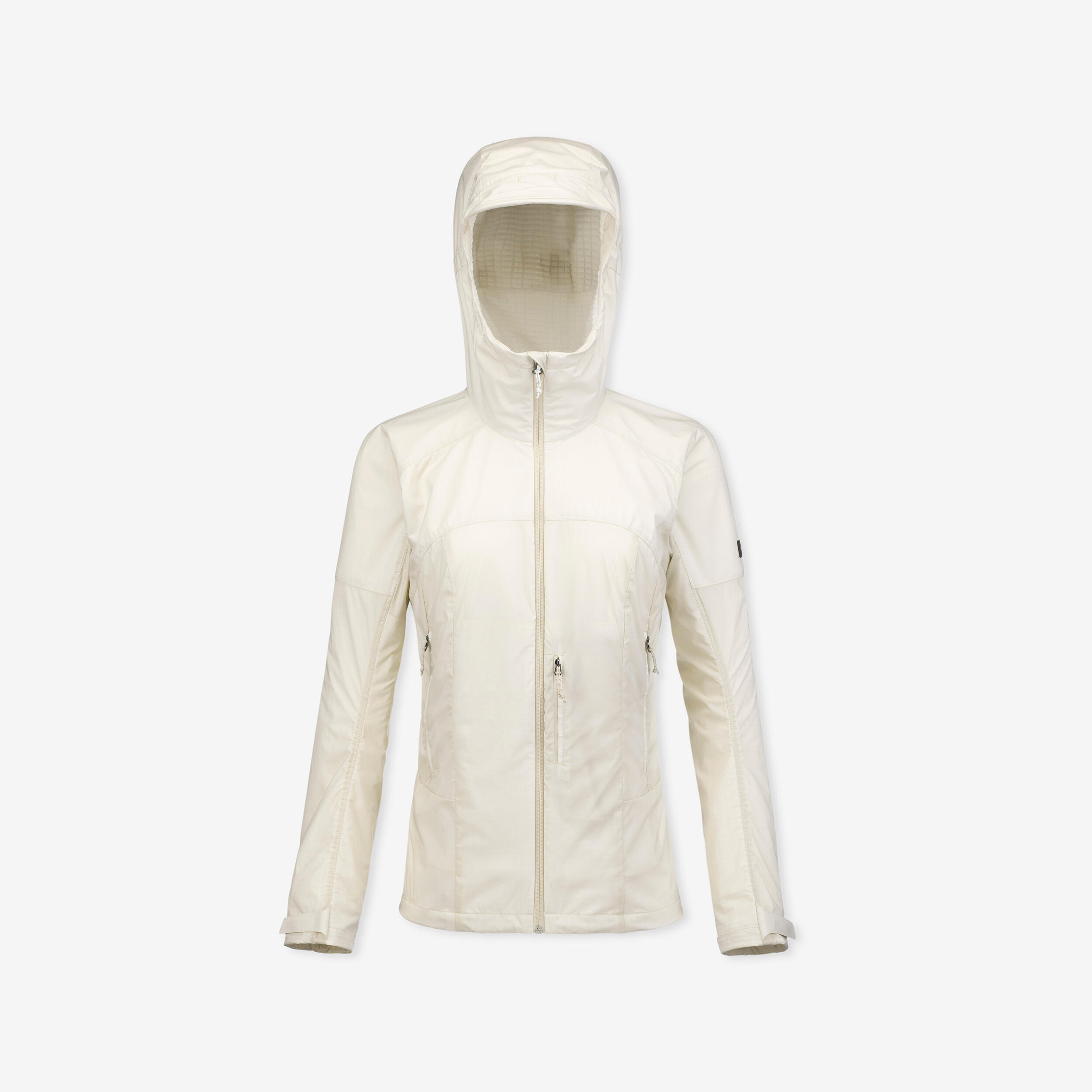Softshelljacke Damen winddicht Trekking – MT900 beige