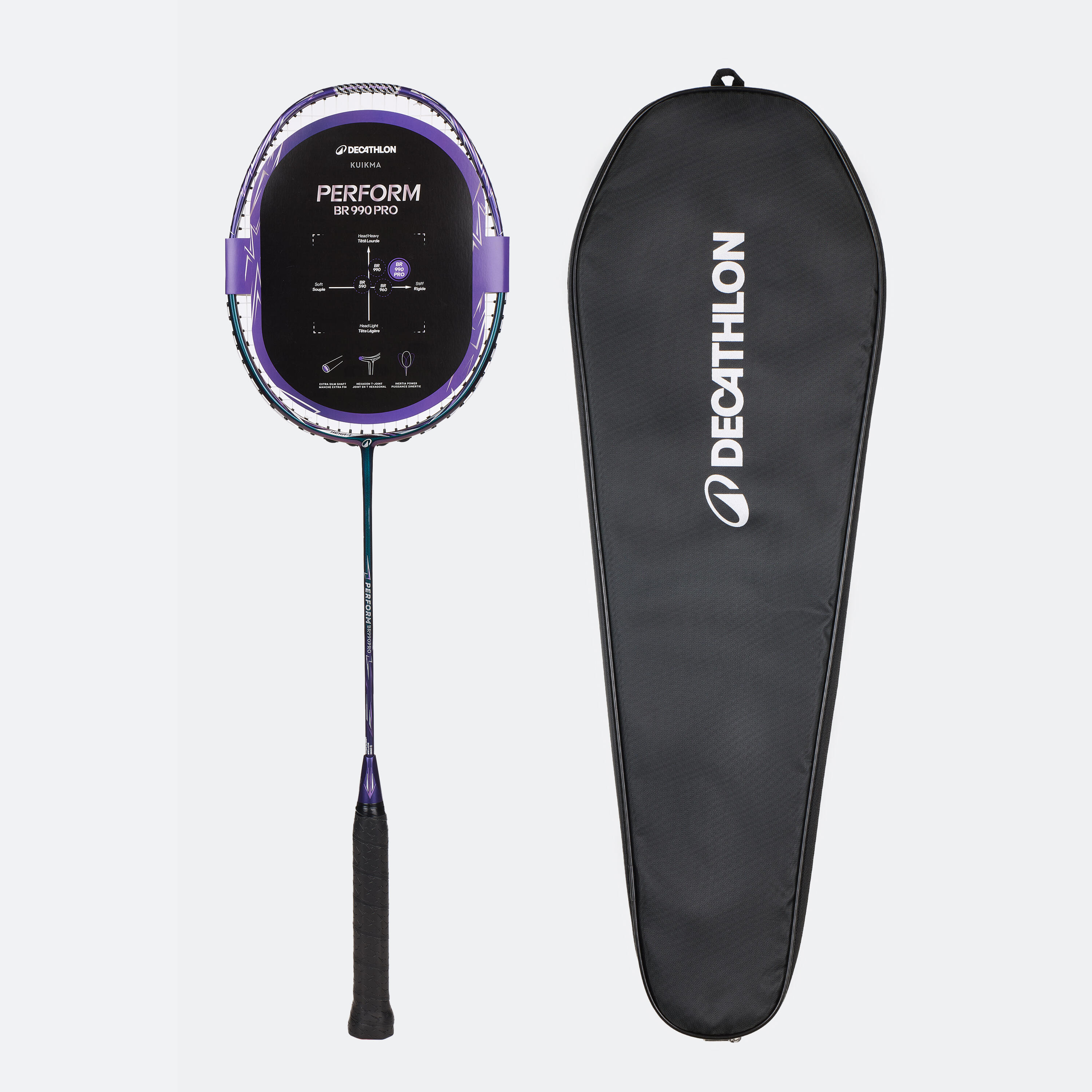 Badmintonschläger – BR Perform 990 Pro Chameleon 3U besaitet